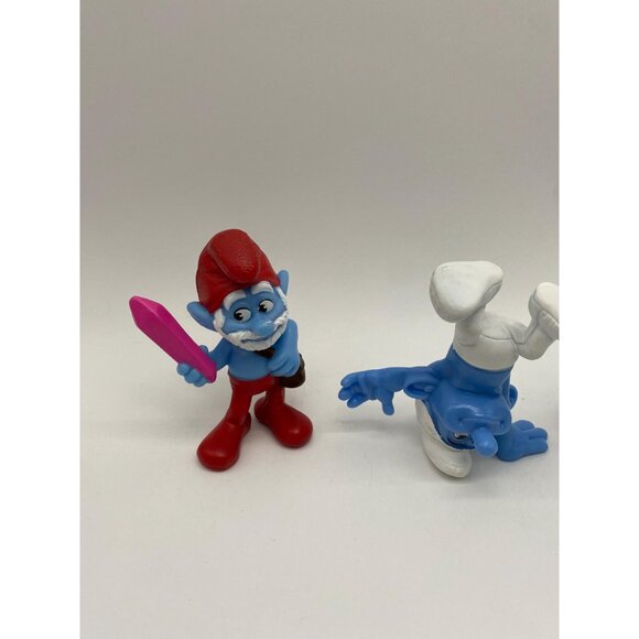 2013 McDonald's Peyo The Smurfs Happy Meal Toy Set - Picture 2 of 6